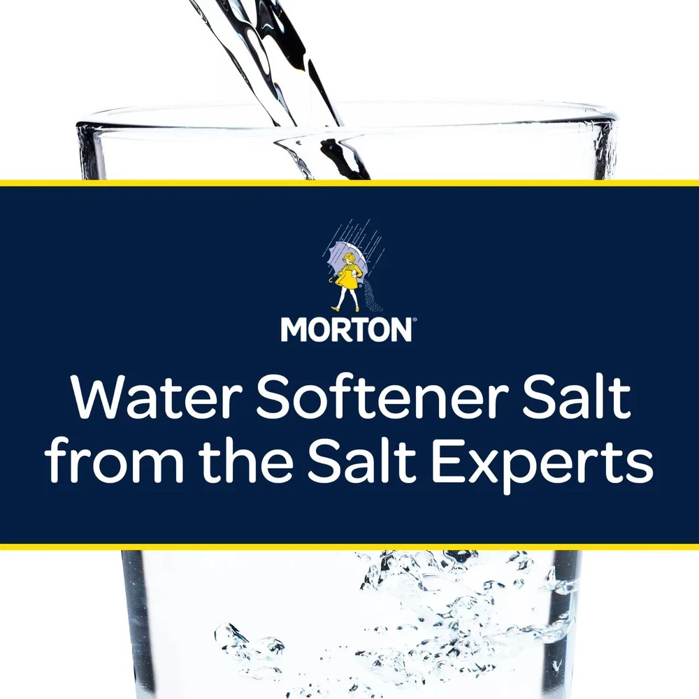 (6 pack) Morton Clean and Protect Water Softener Salt Pellets, 40 LB Bag