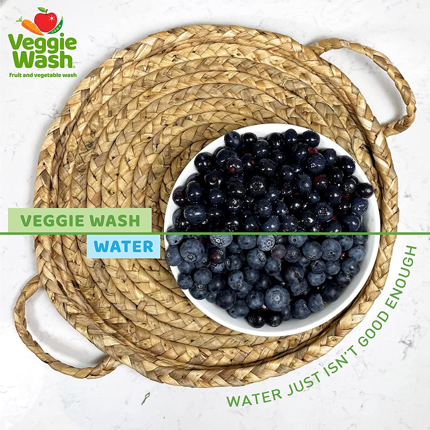 Fruit & Vegetable Wash, Produce Wash and Cleaner, 16-Fluid Ounce, Pack of 2, Pac