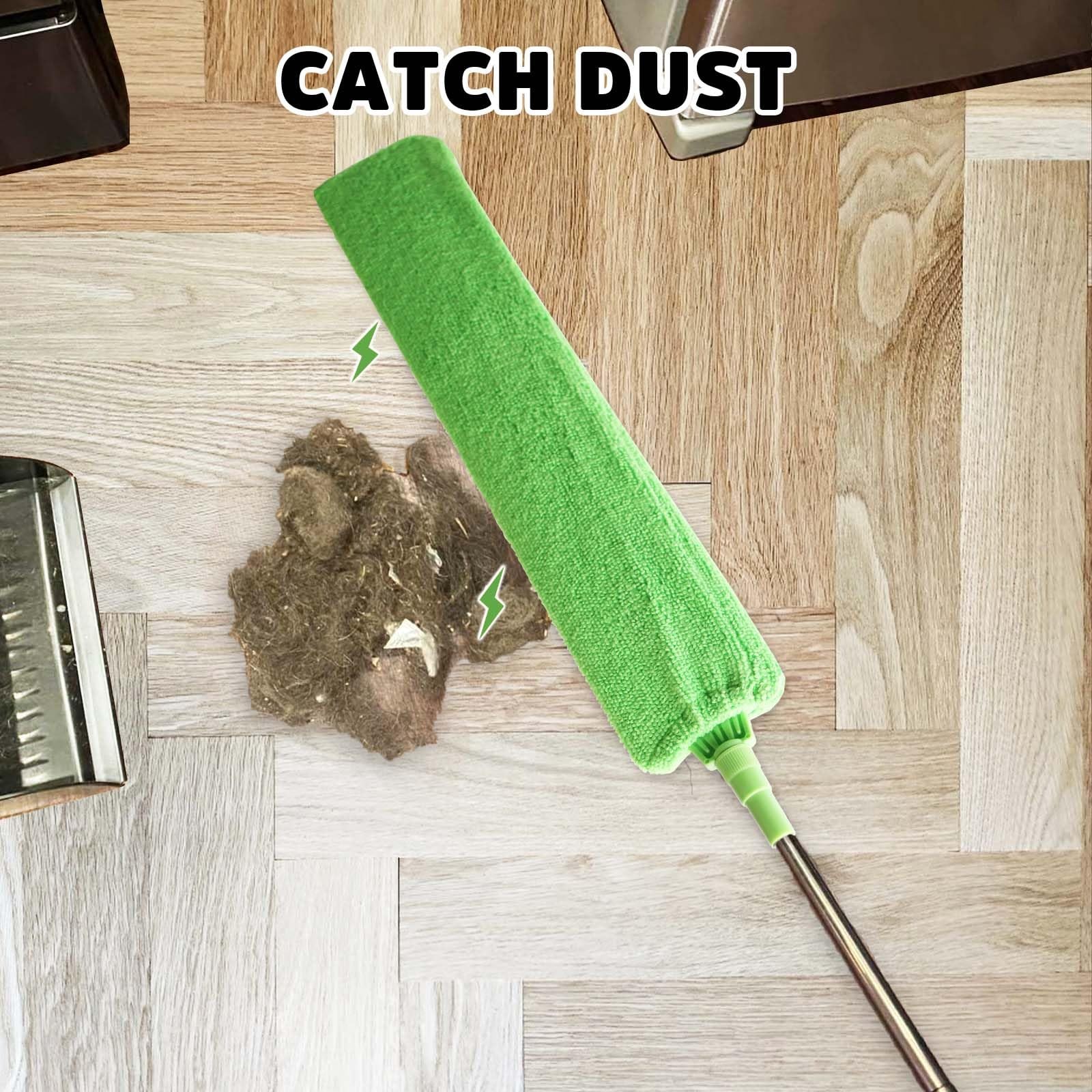 Retractable Gap Dust Cleaner under Appliance Cleaning Tool, Flat Duster