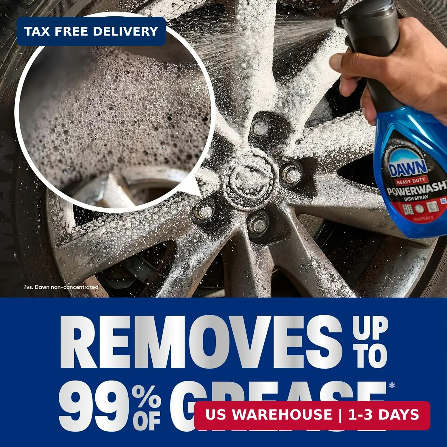 Powerwash Heavy Duty Dish Spray All-Purpose Cleaner and Degreaser, 16 oz. S