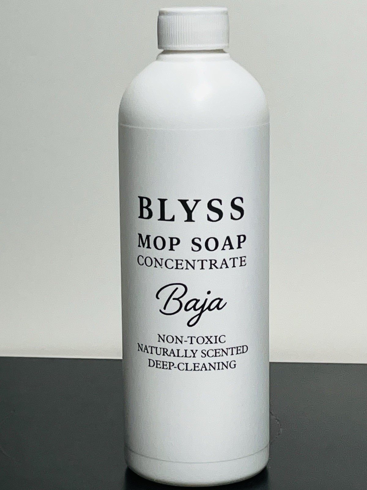 Blyss Mop Soap Baja 16.9 FL OZ. Concentrate Non-Toxic, Deep Cleaning