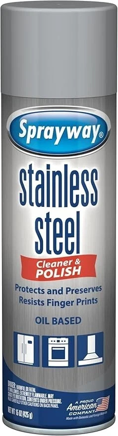 Sprayway Stainless Steel Cleaner and Polisher (15 oz, 6 pk.)