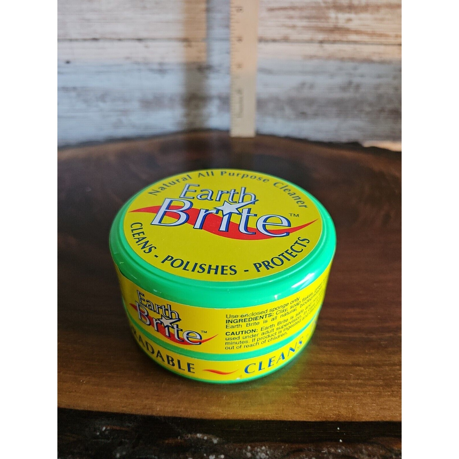 Earth Brite All Purpose Clay Cleaner – Kitchen/Bath – New Open Box 10 Oz