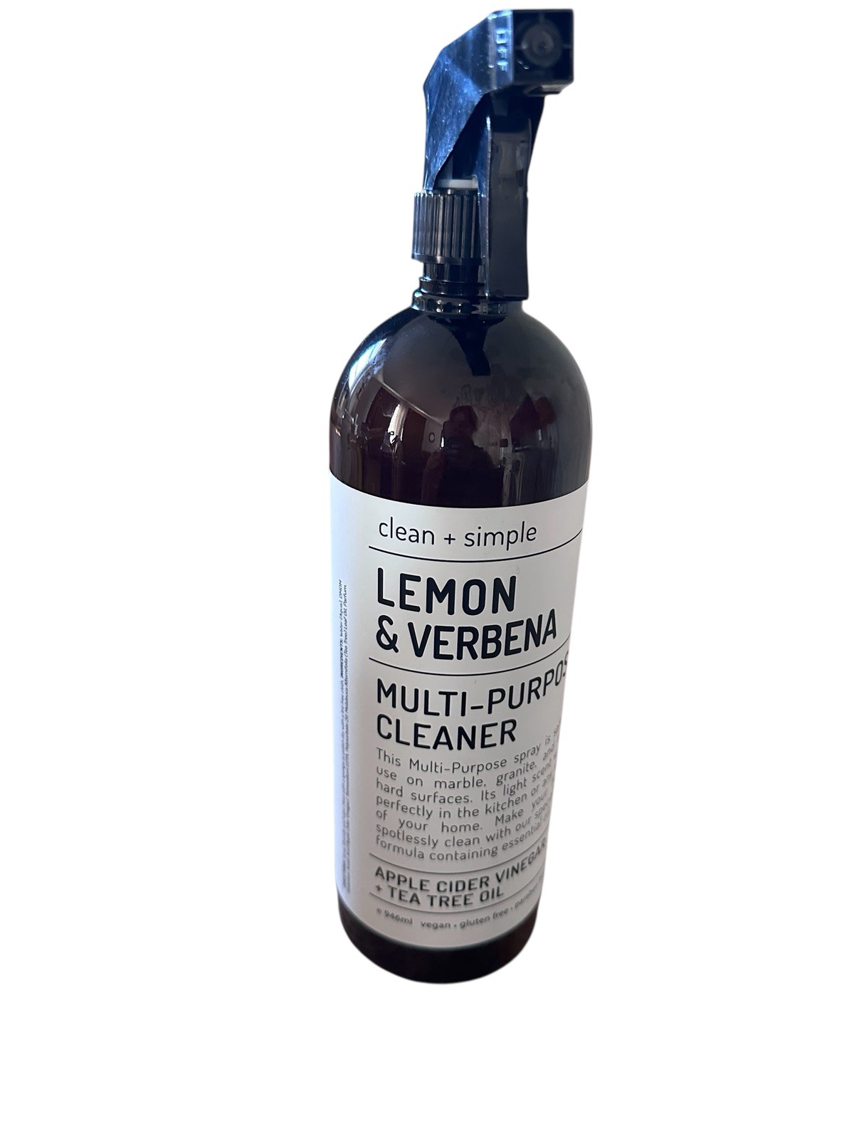 CLEAN + SIMPLE ~ LEMON VERBENA Kitchen Refresher Cleaner Odor Deodorizer 946ML