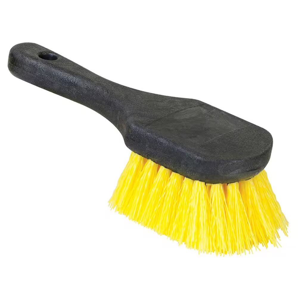 HDX Gong Brush Scrapper Withstands Harsh Cleaning Chemicals – 8.5 in.