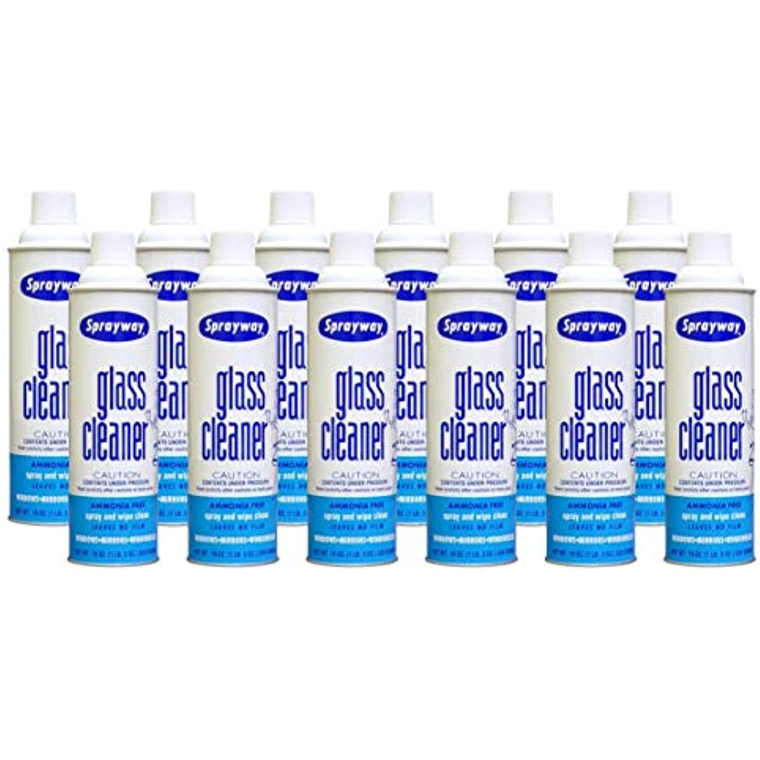 SprayWay SW050-12 Glass Cleaner, 19 oz, Pack of 12