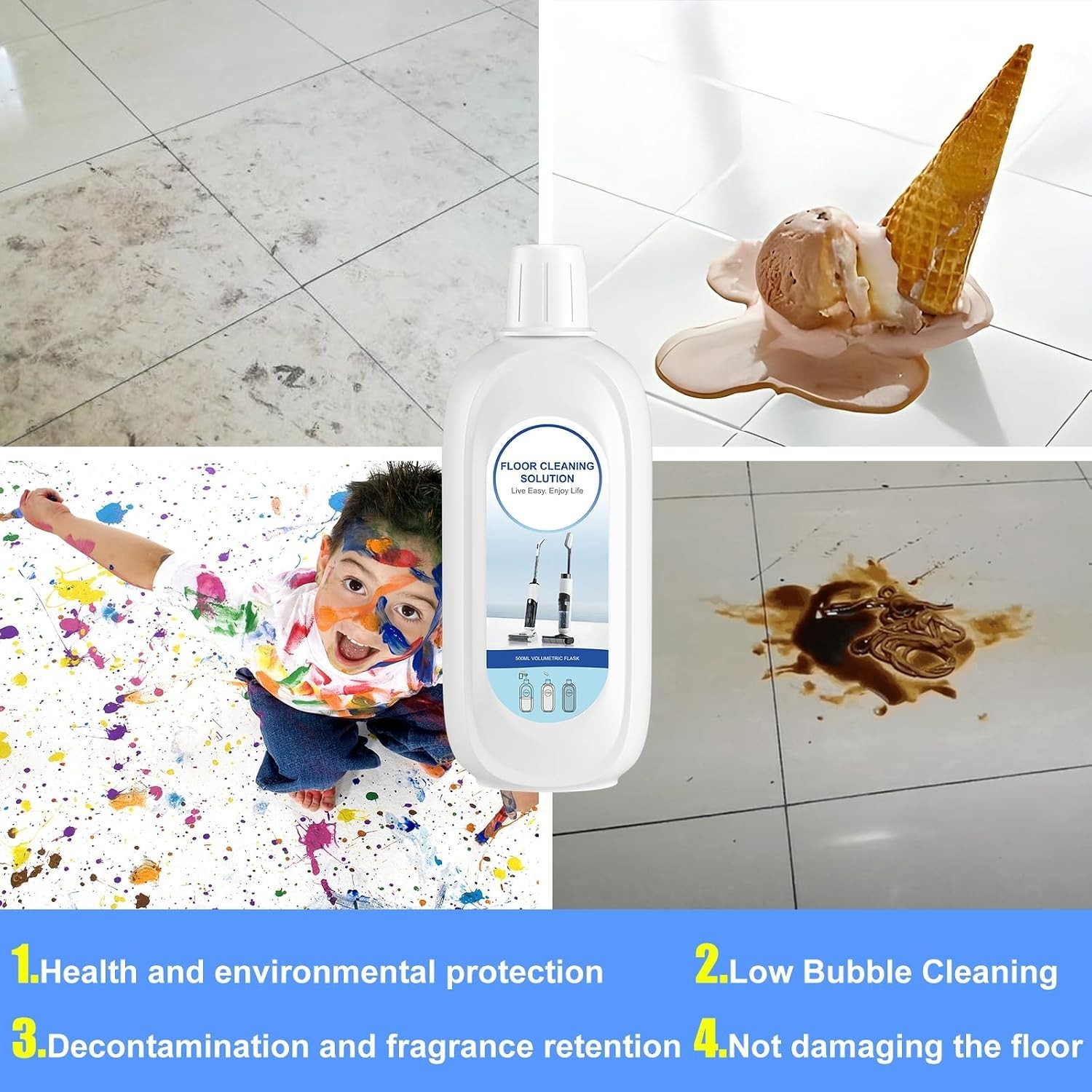 Tineco Compatible Lavender Scents Floor Cleaner 10 Bottles