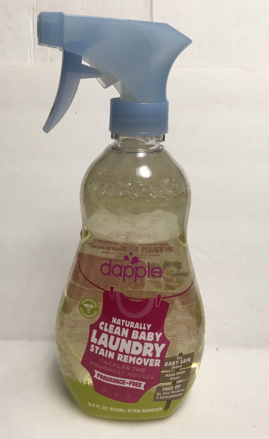 Dapple Stain Remover Spray, Fragrance Free, 16.9 oz Made in USA