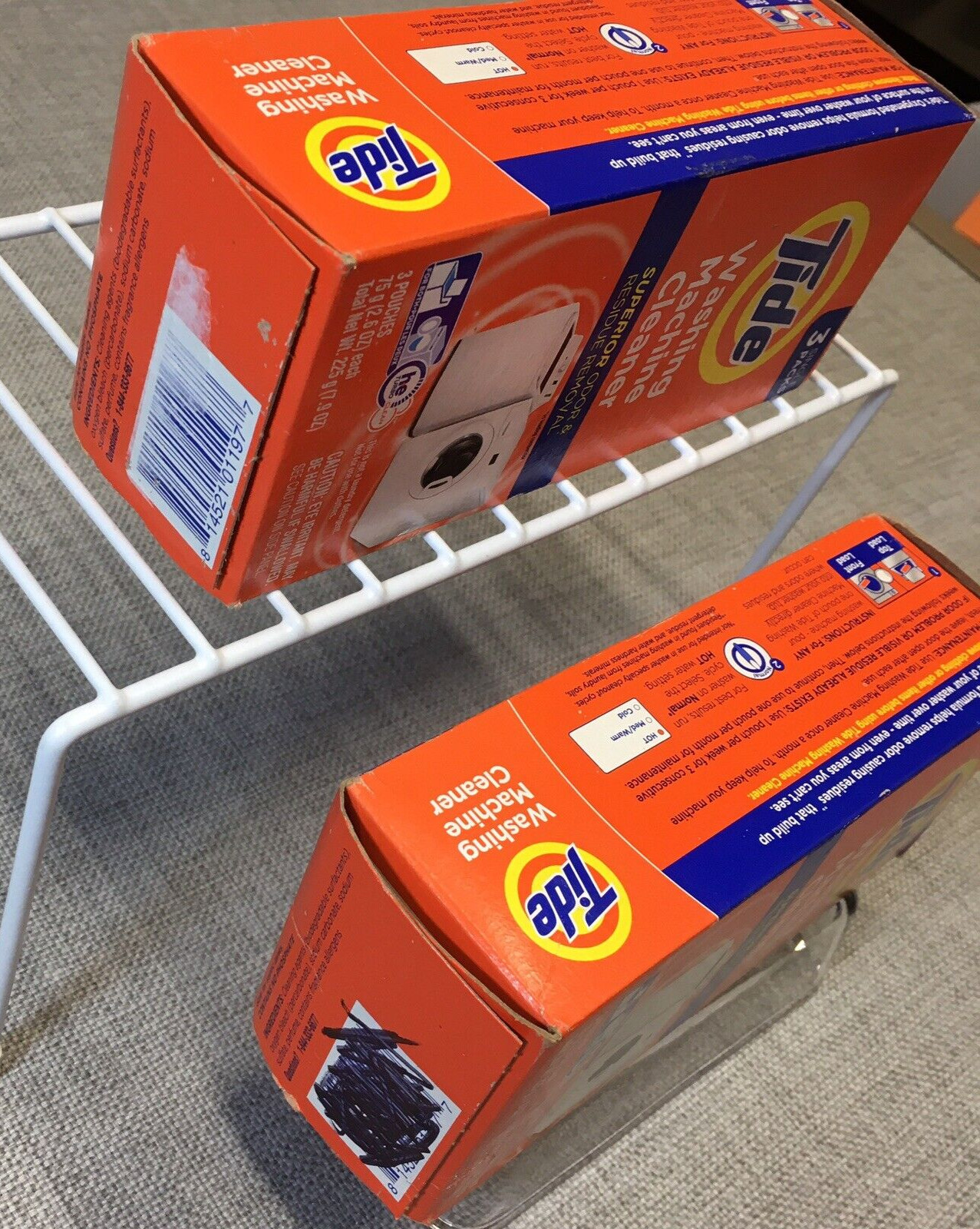 2 Pkg’s of TIDE Washing Machine Cleaner with Oxi Deep Cleaning (6 Pouches Total)