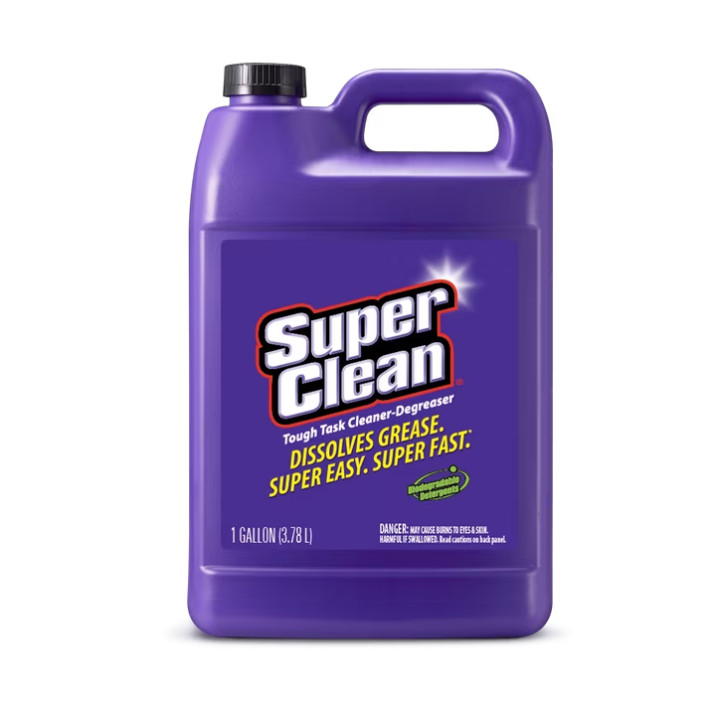 4 Pack Super Clean Tough Task Cleaner-Degreaser – 1 Gallon | 128 Fluid Ounces Pk