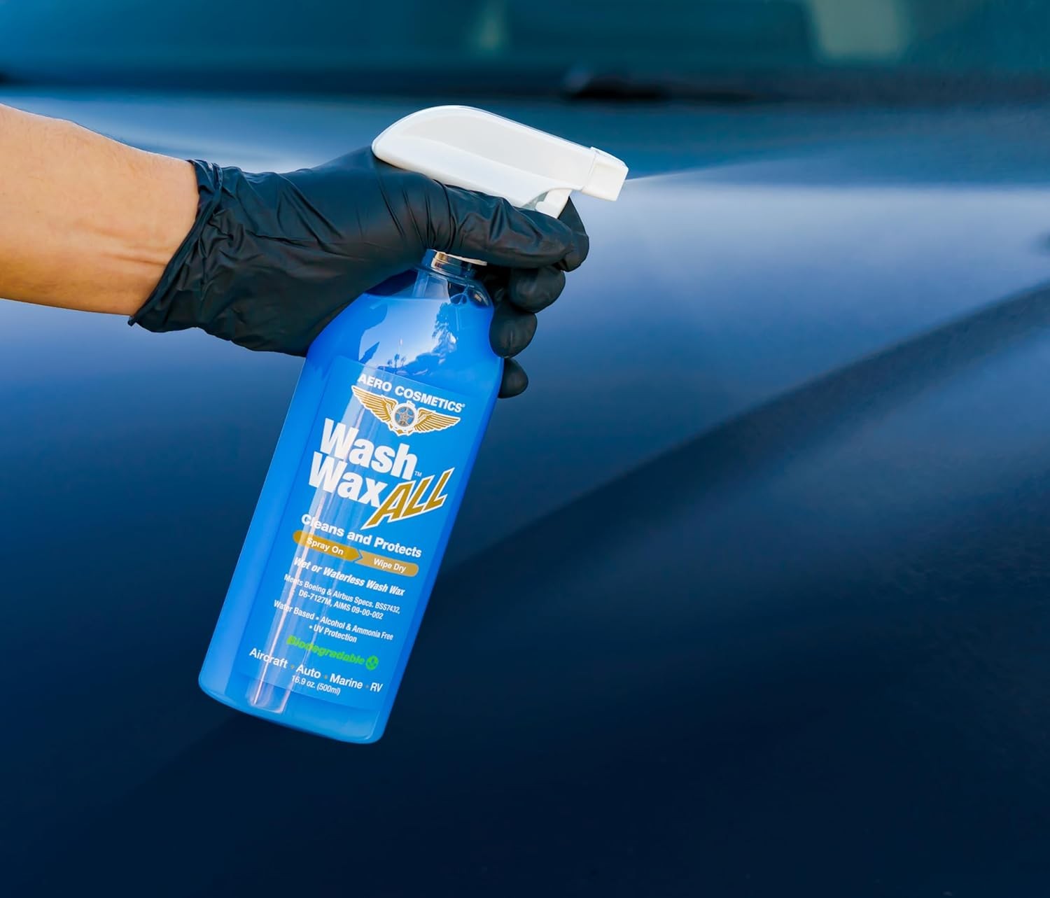 Wet or Waterless Car Wash Wax 128 fl. oz. Aircraft Quality for your Car, RV, …