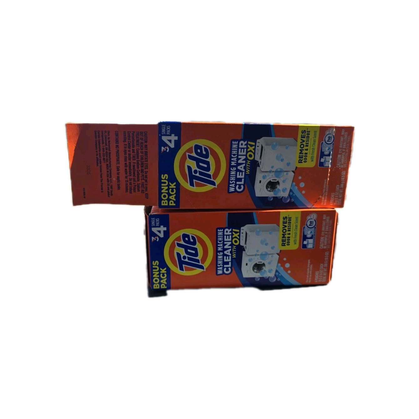 Tide Washing Machine Cleaner – Deep Clean & Fresh Scent – Lot Of 7