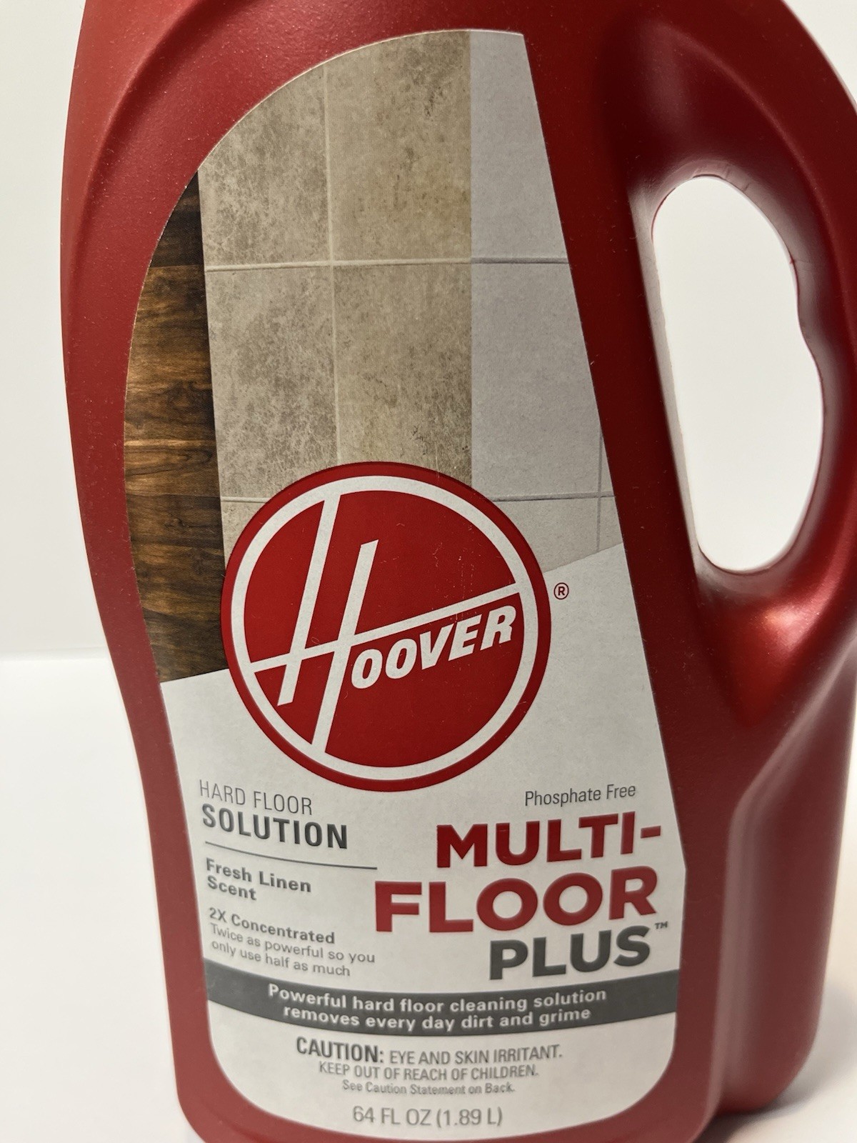 Hoover Multi Floor Plus Hard Floor Solution 2x Concentrated 64oz LARGE Sealed