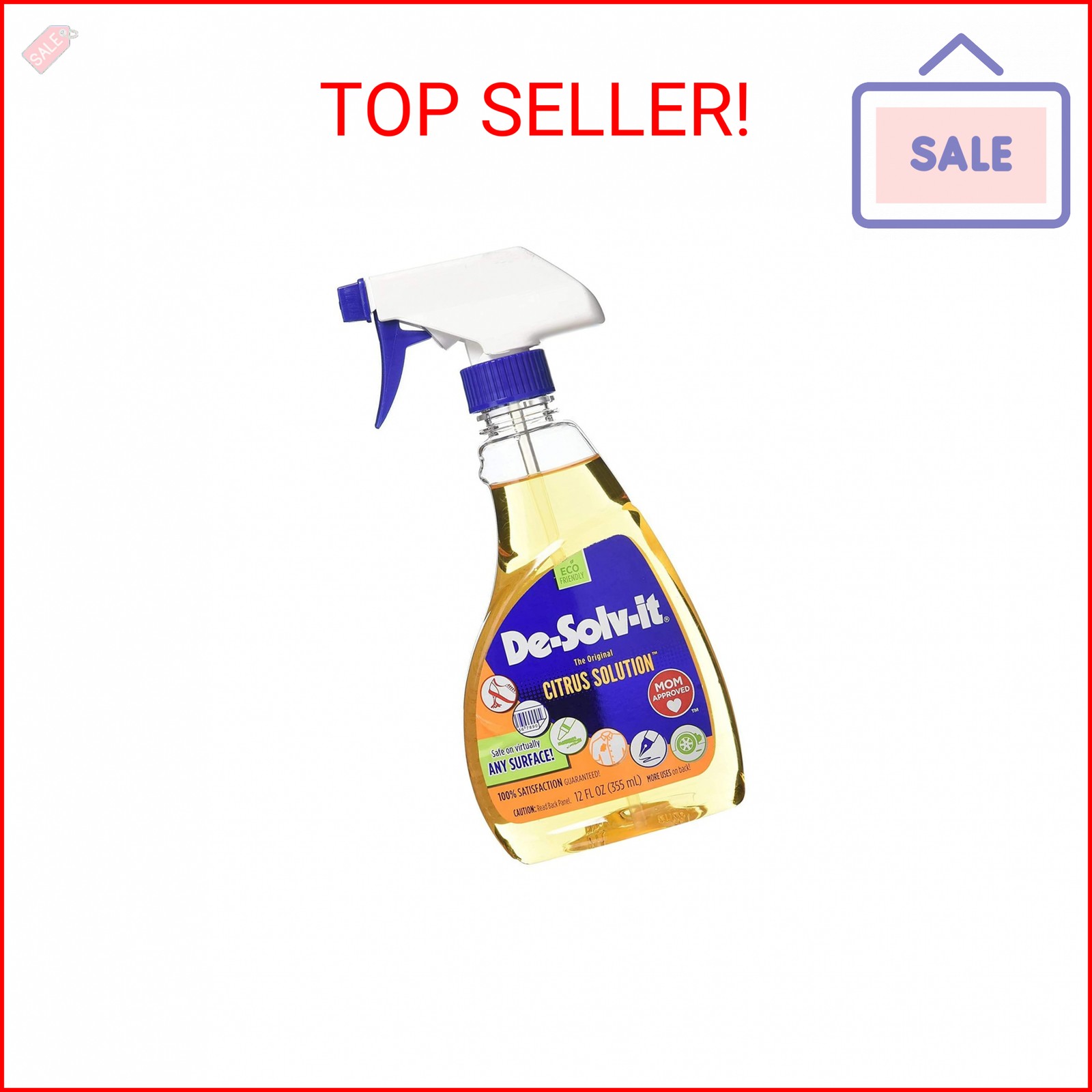 Orange-Sol De-Solv-It Citrus Solution – Multi-Surface Cleaner & Degreaser, Remov