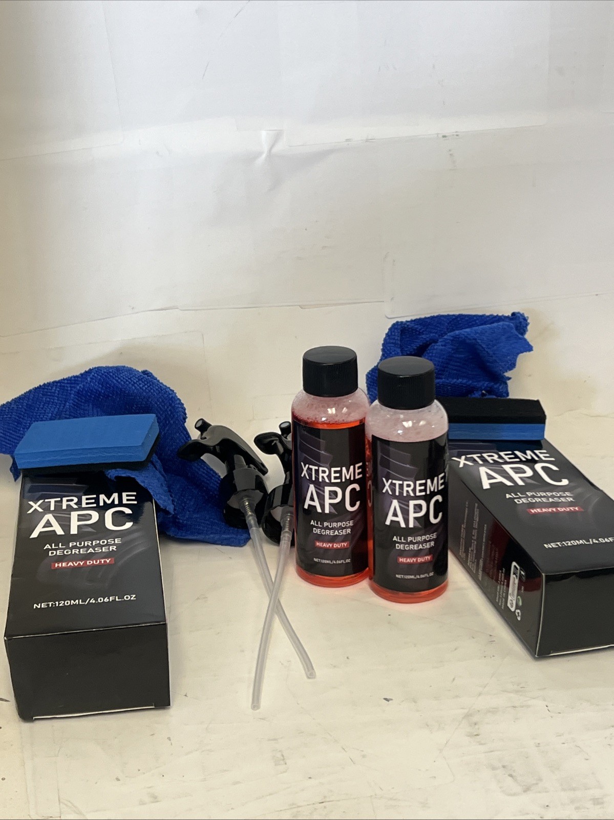 2PK Of Xtreme APC All Purpose Degreaser (4oz) For Cars With Accessories