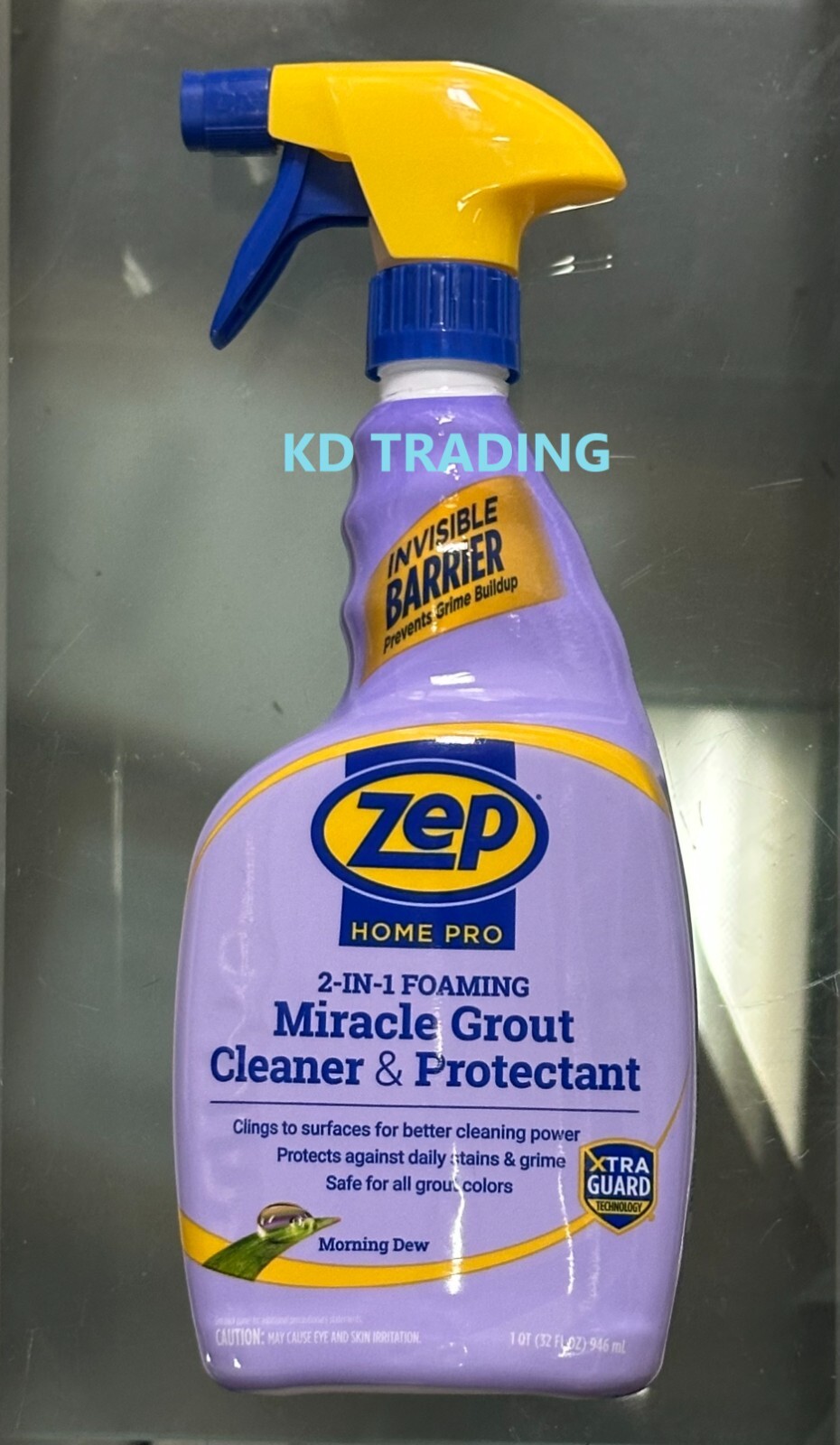 Zep PRO 2-in-1 FOAMING MIRACLE GROUT CLEANER & PROTECTANT 946ml Morning Dew