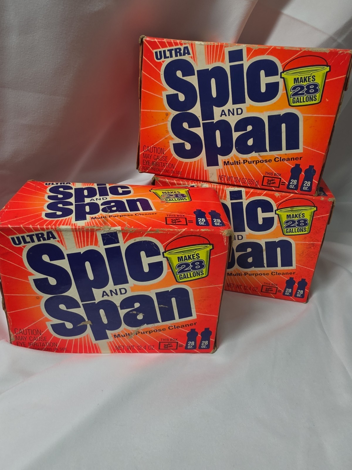 Vintage 3 Ultra Spic and Span Multi Purpose Cleaner Powder 12.4oz