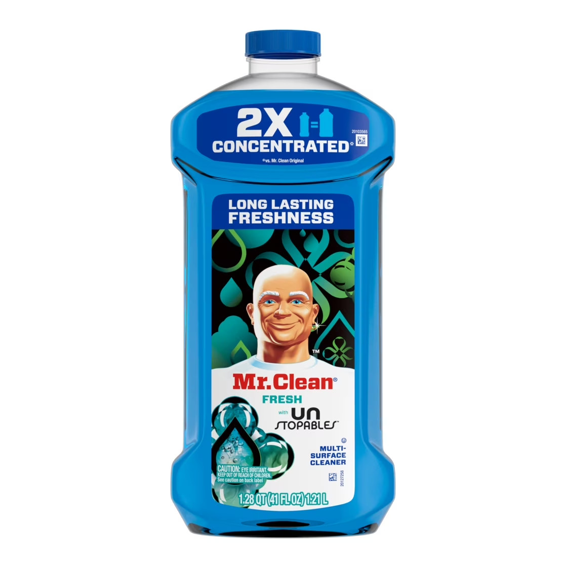 Mr. Clean 2X All Purpose Multi Surface Cleaner Unstopables Fresh 41 fl oz