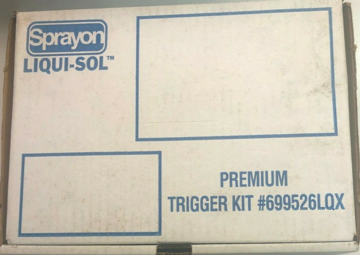 NEW! Sprayon Liqui-Sol 99526LQX Chemical Trigger Sprayer Nozzle Head (3 per box)