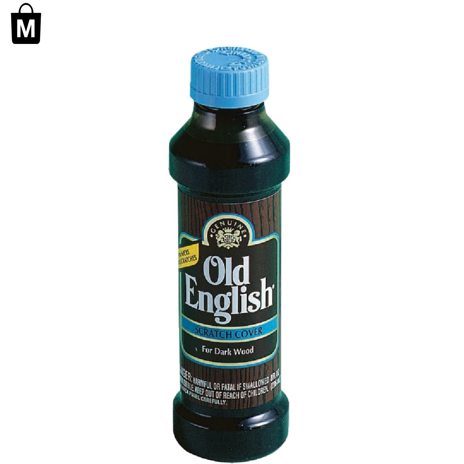 Elegant 8oz Scratch Cover Wood Polish for Dark Woods – Revive Your Surfaces