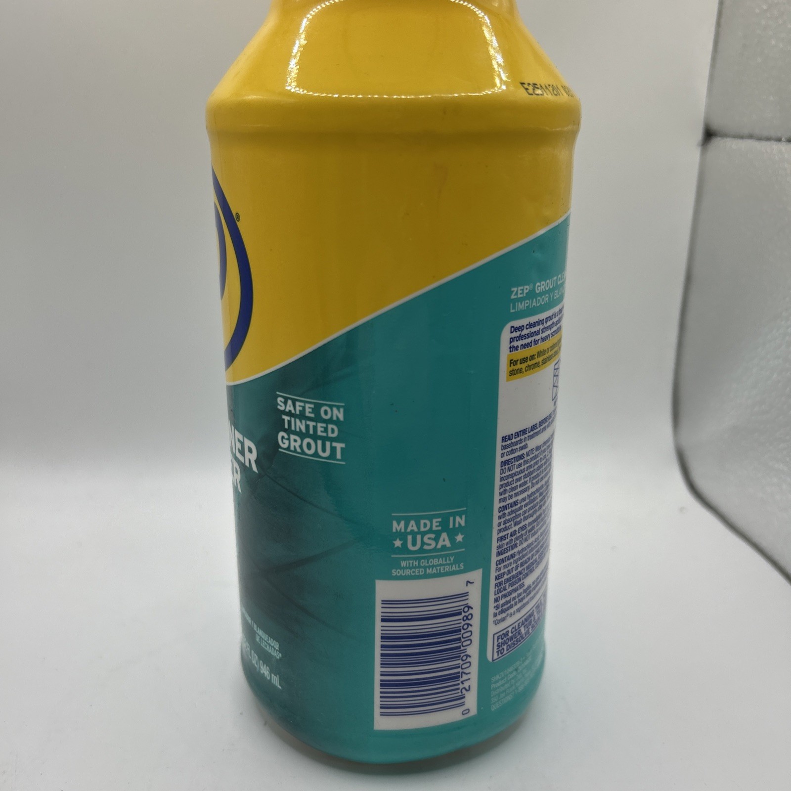 ZEP Grout Cleaner and Brightener, Non Abrasive – 32oz. (2 Pack)