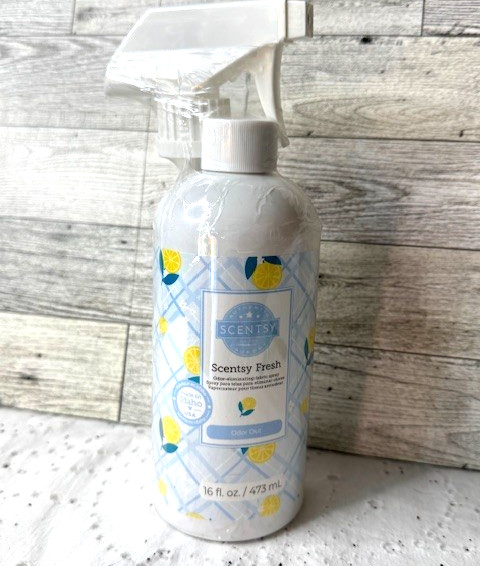Scentsy Fresh ODOR OUT Fabric and Room Refreshing Spray 16 oz NEW