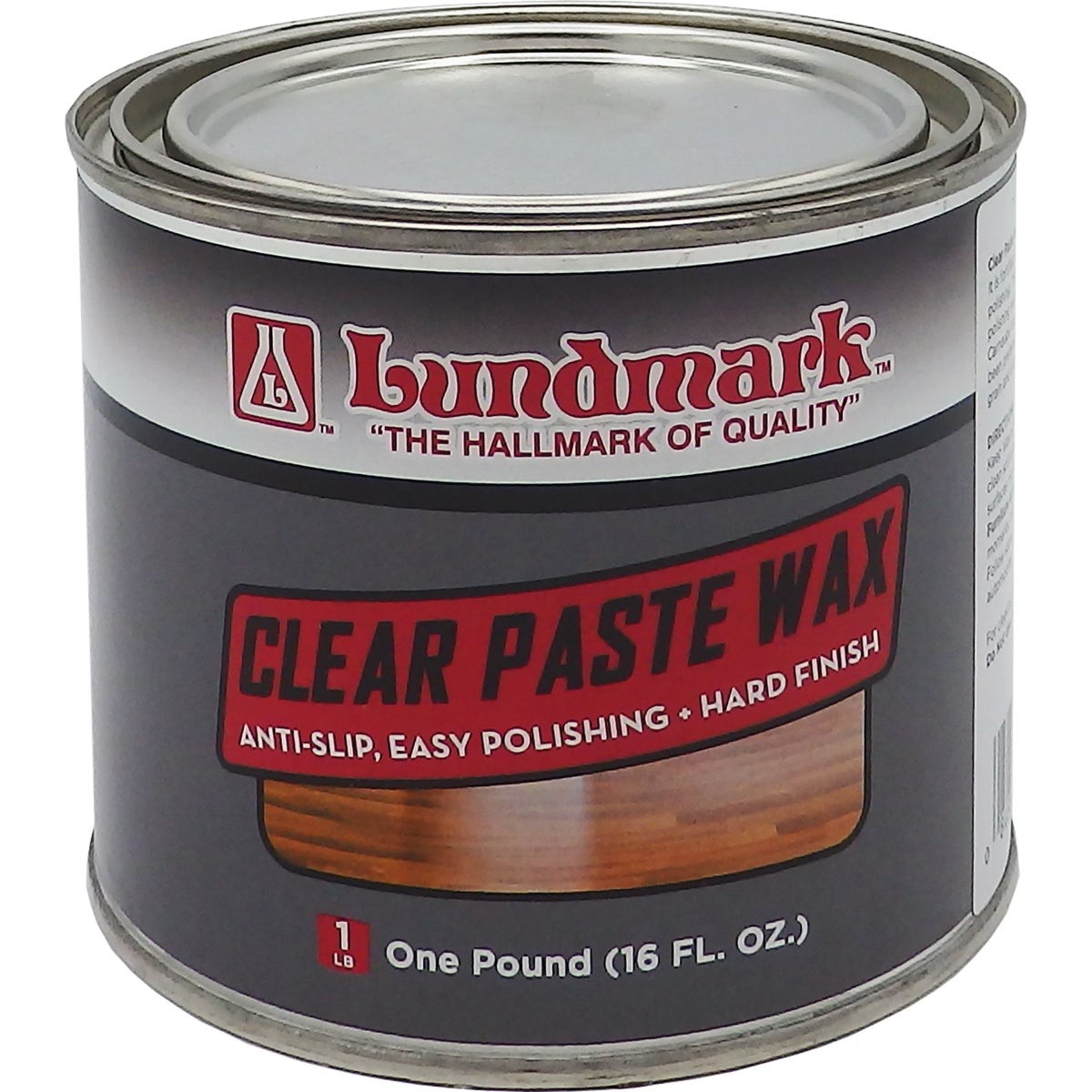 Lundmark 1 Lb. Clear Paste Floor Wax 3206P001-6 Lundmark 3206P001-6 084686320669