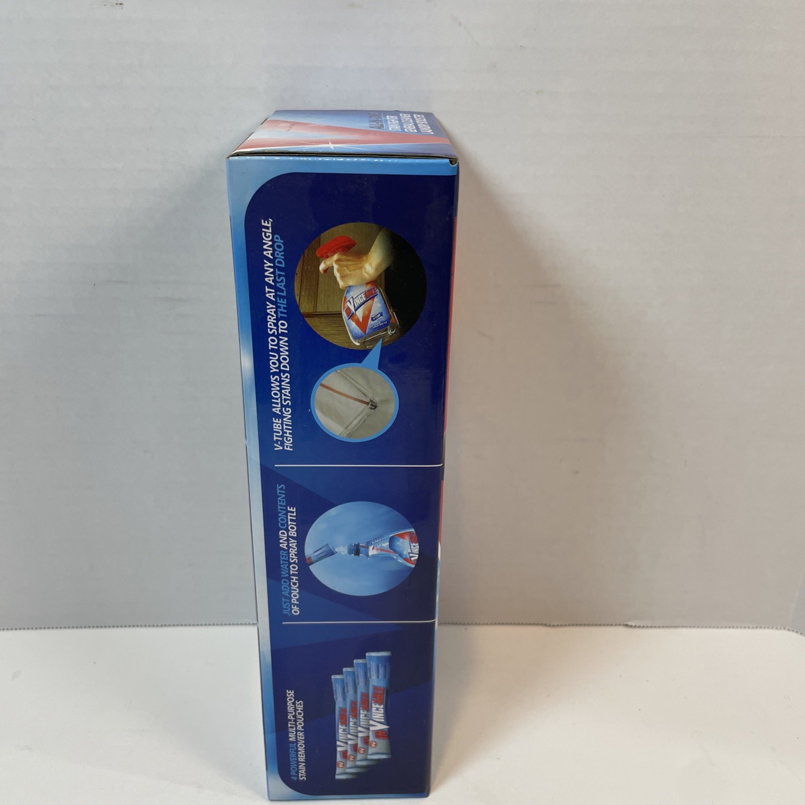 InVinceable Stain Remover 9oz Blue Multi-Purpose Cleaner Laundry Booster