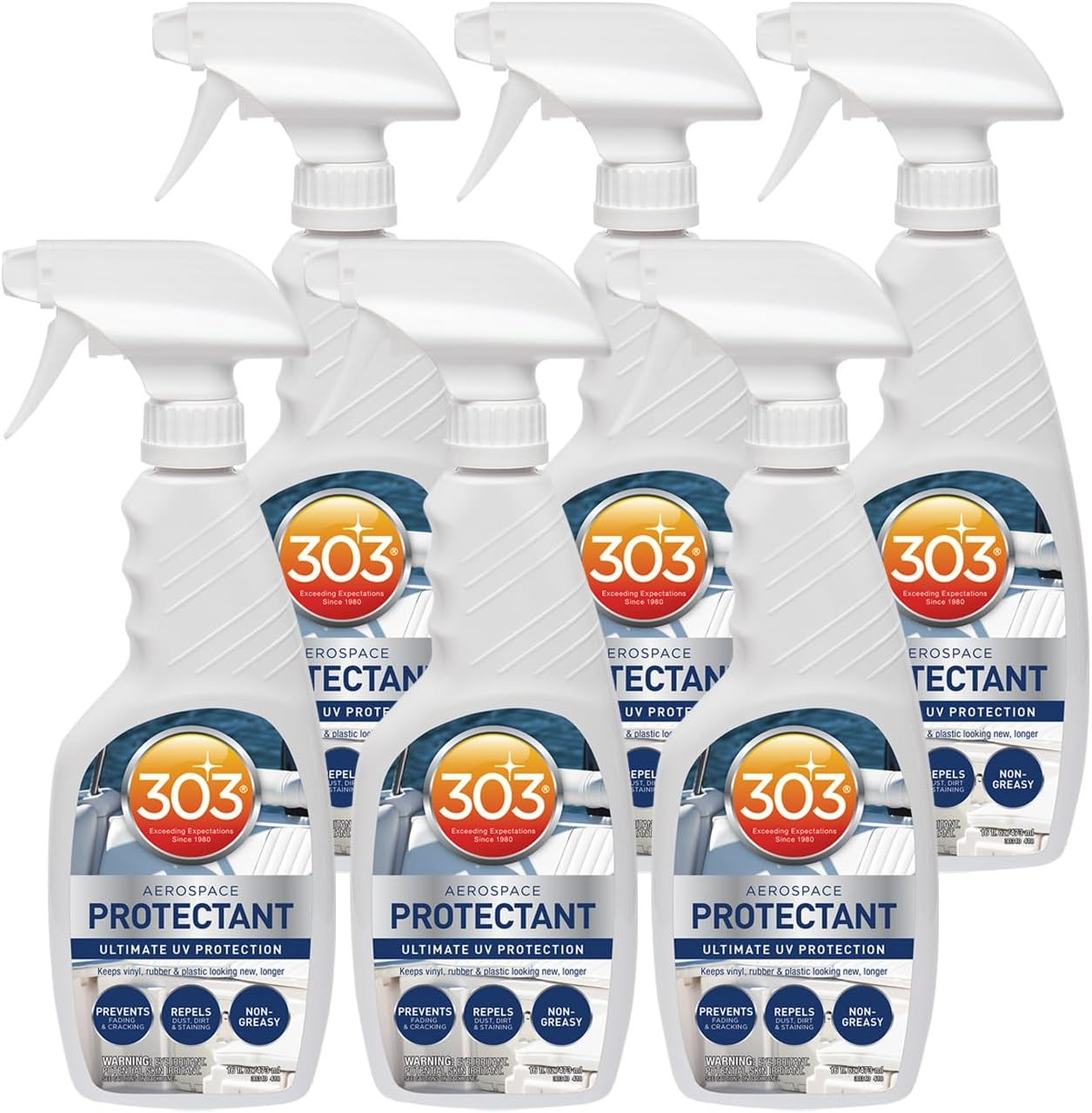 303 Marine Aerospace Protectant – UV Protection – Repels Dust, Dirt, & Staining