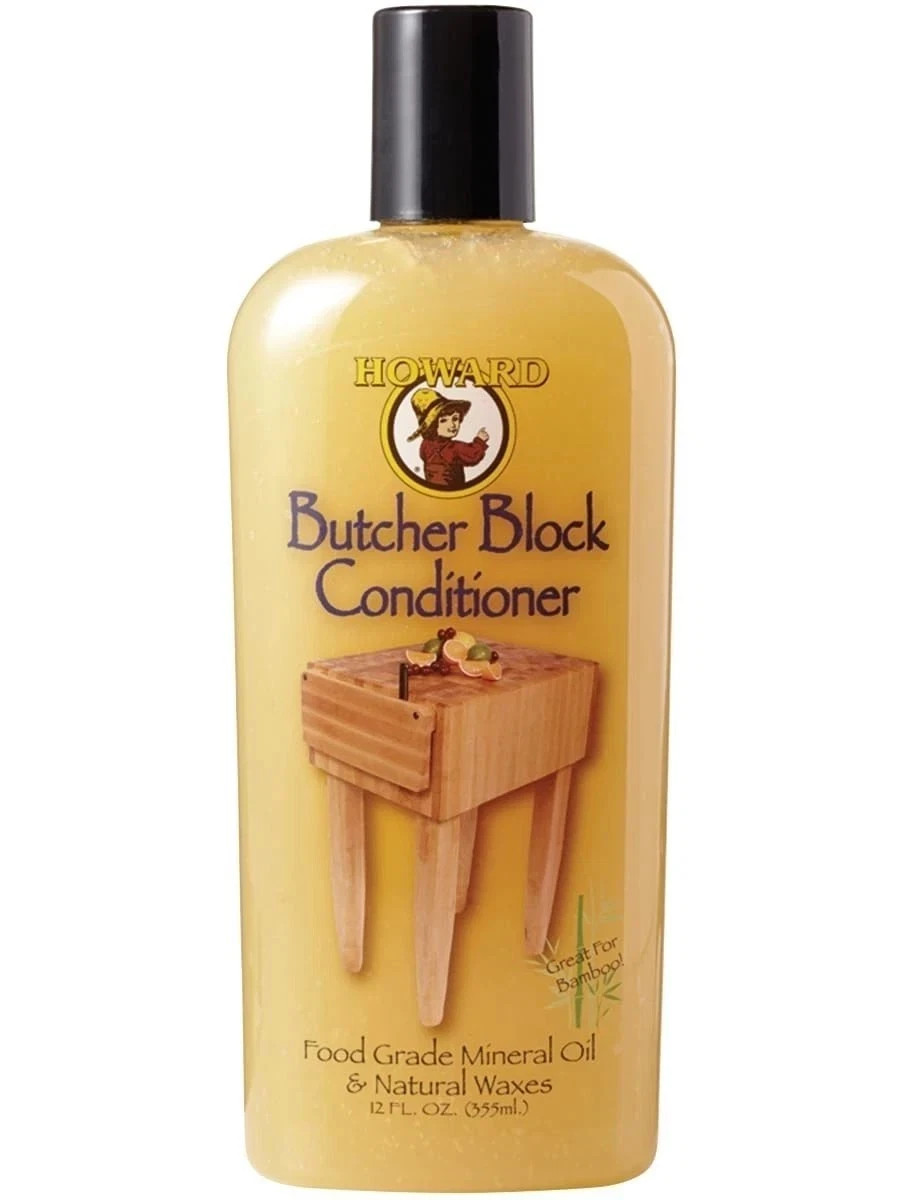 Howard Products Butcher Block Conditioner and Oil Food Grade – 12 Fl Oz