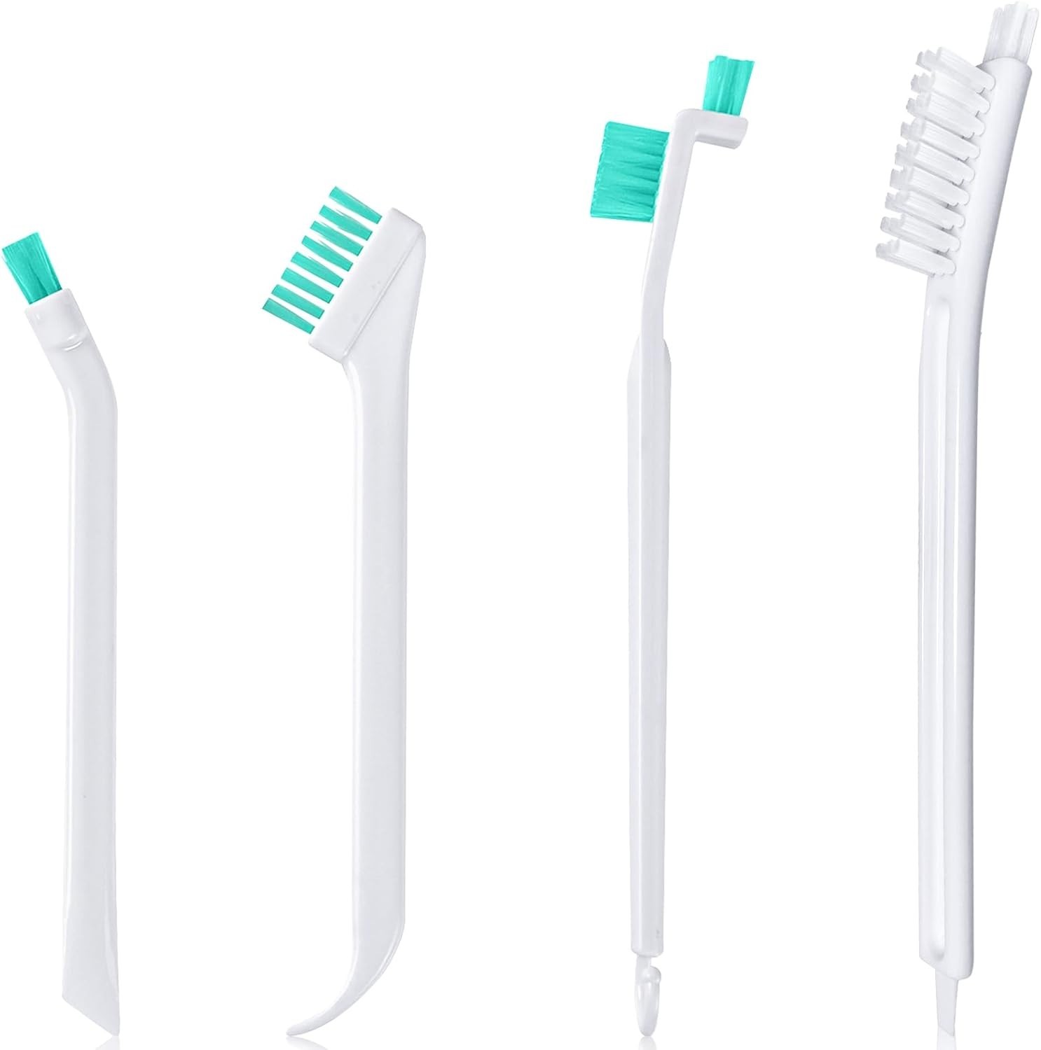 Small Cleaning Brushes Set, 4 pcs Crevice Household Cleaning Tool for Window Tra