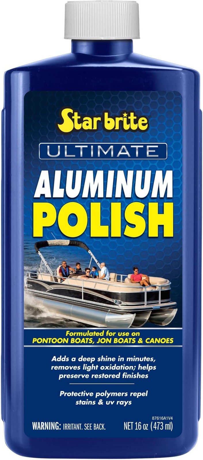 STAR BRITE Ultimate Aluminum Polish Adds a Deep Protective Shine, Removes Lig…
