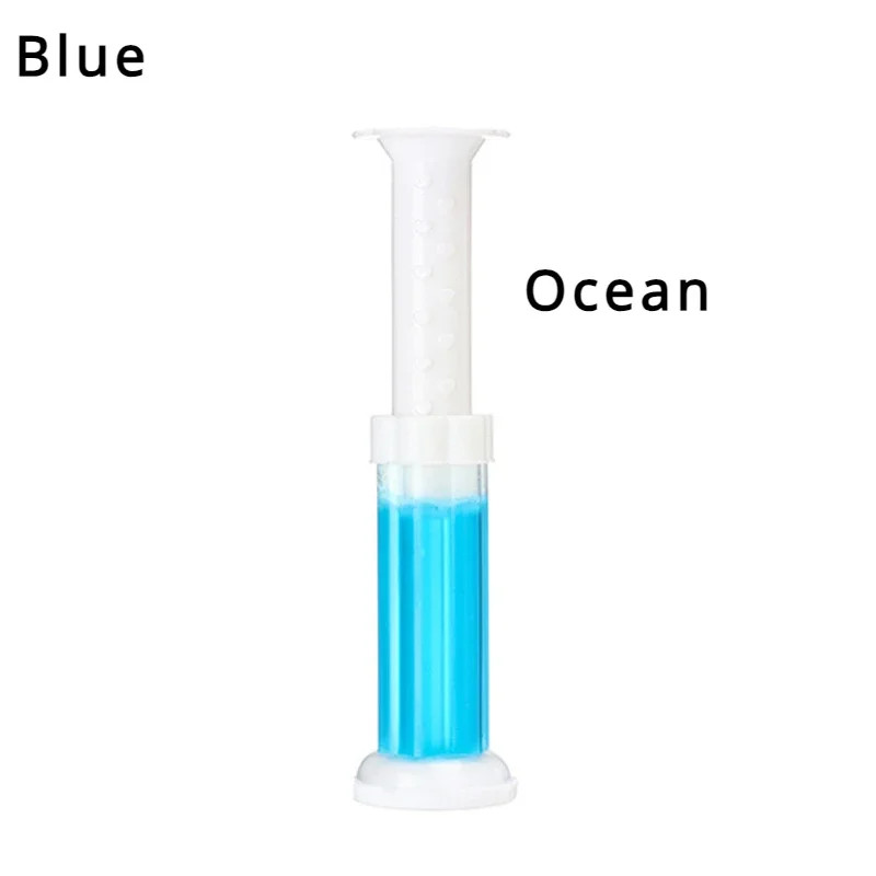 1PC Toilet Cleaner Gel Fresh Flower Toilet Gel Stamp Stops Limescale and Stains