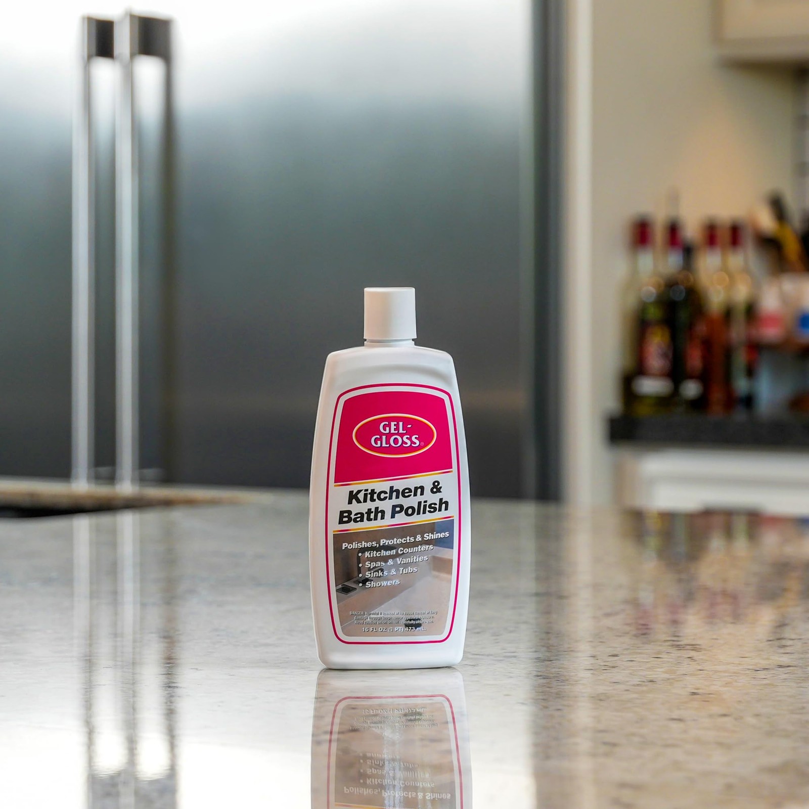 Gel-Gloss Home Kitchen & Bath Polish | Carnauba Cleaner Wax Formulation | Rem…