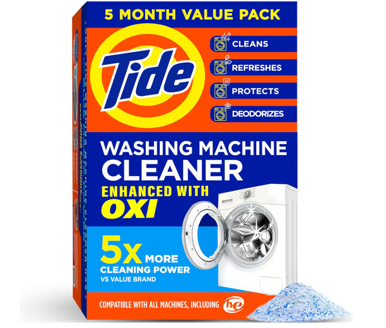 Tide Oxi Washing Machine Cleaner for Top & Front Load Washers