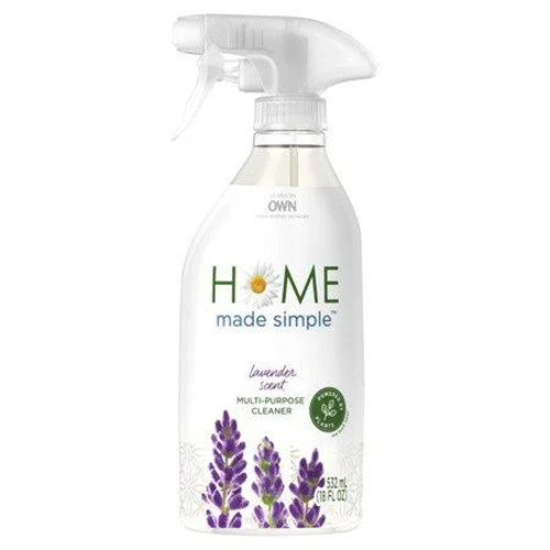 Home Made Simple Multi-Purpose Cleaner Lavender Scent 18 Fl Oz Plant-Based New