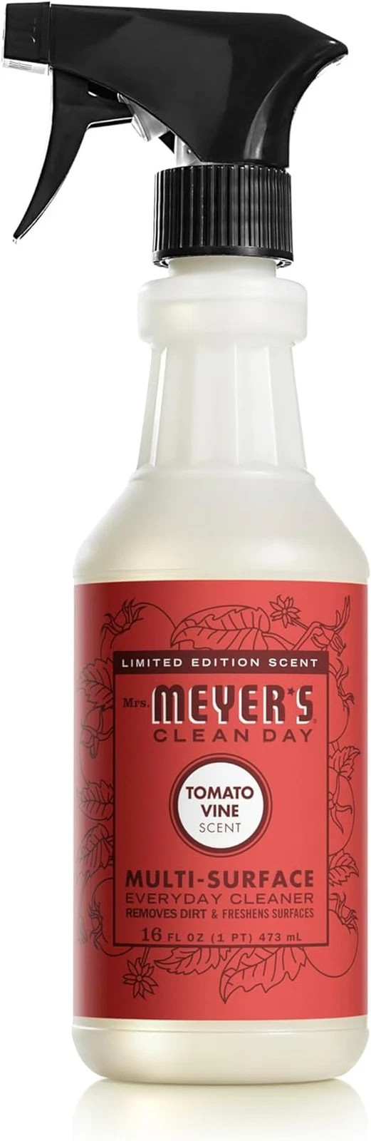 Mrs. Meyer’s Clean Day Multi-Surface Everyday Cleaner, Tomato Vine Scent, 16oz