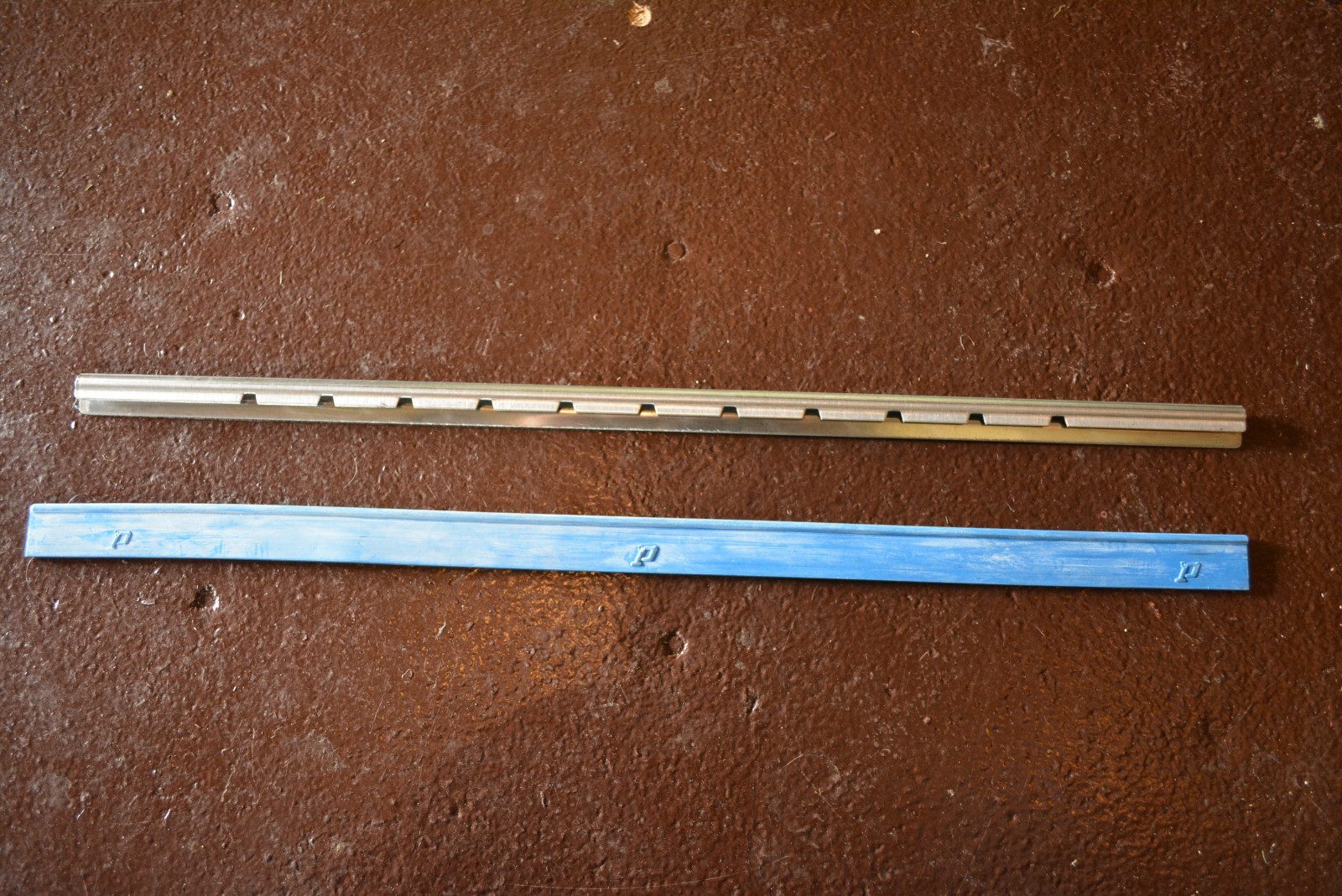 5 qty!! Squeegee Channel ( 18 inch ), LB9 Brand, w/1 soft rubber ea,