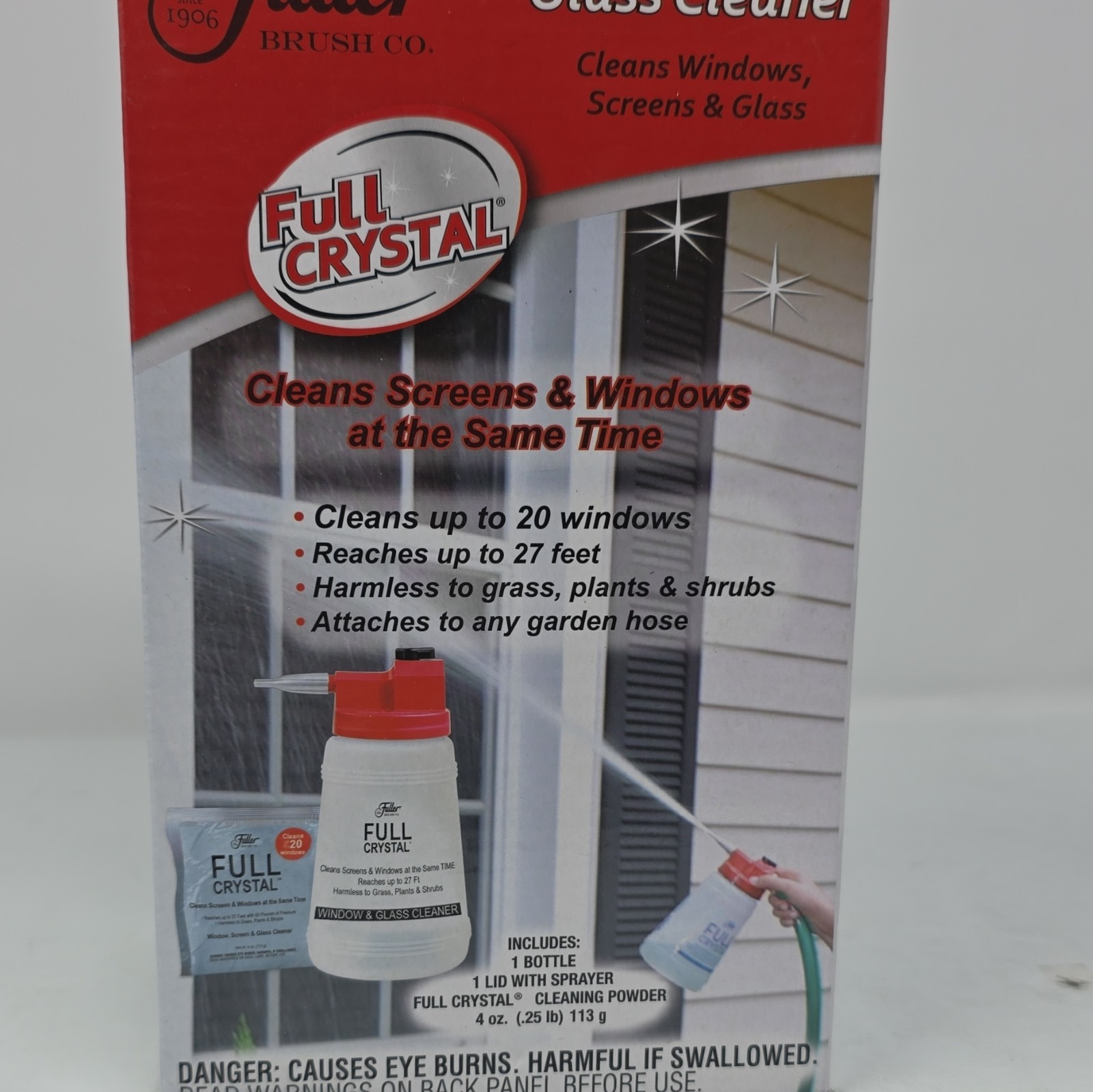 Fuller Brush FBFC-6 Full Crystal Window and Outdoor Surface Cleaner BRAND NEW