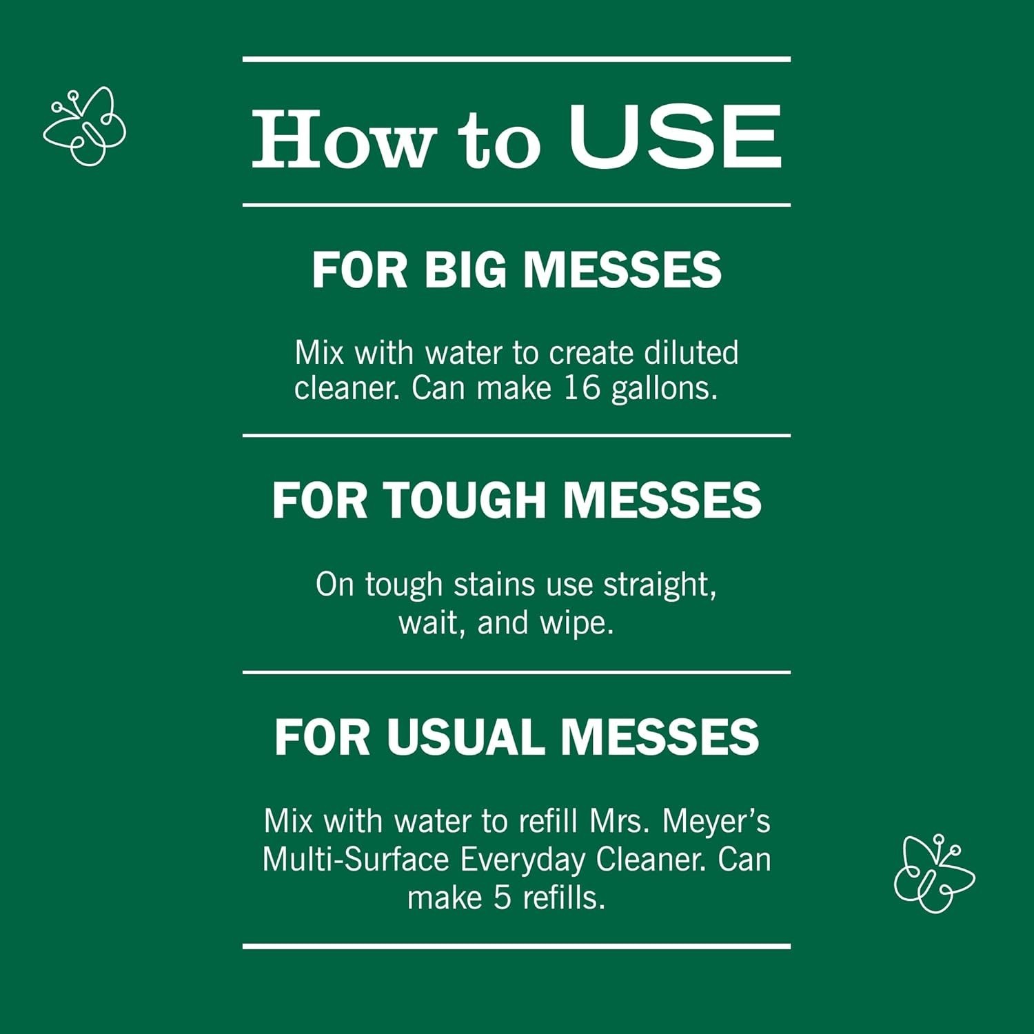 All-Purpose 32 oz Multi-Surface Cleaner by Mrs. Meyer’s with Honeysuckle Essence