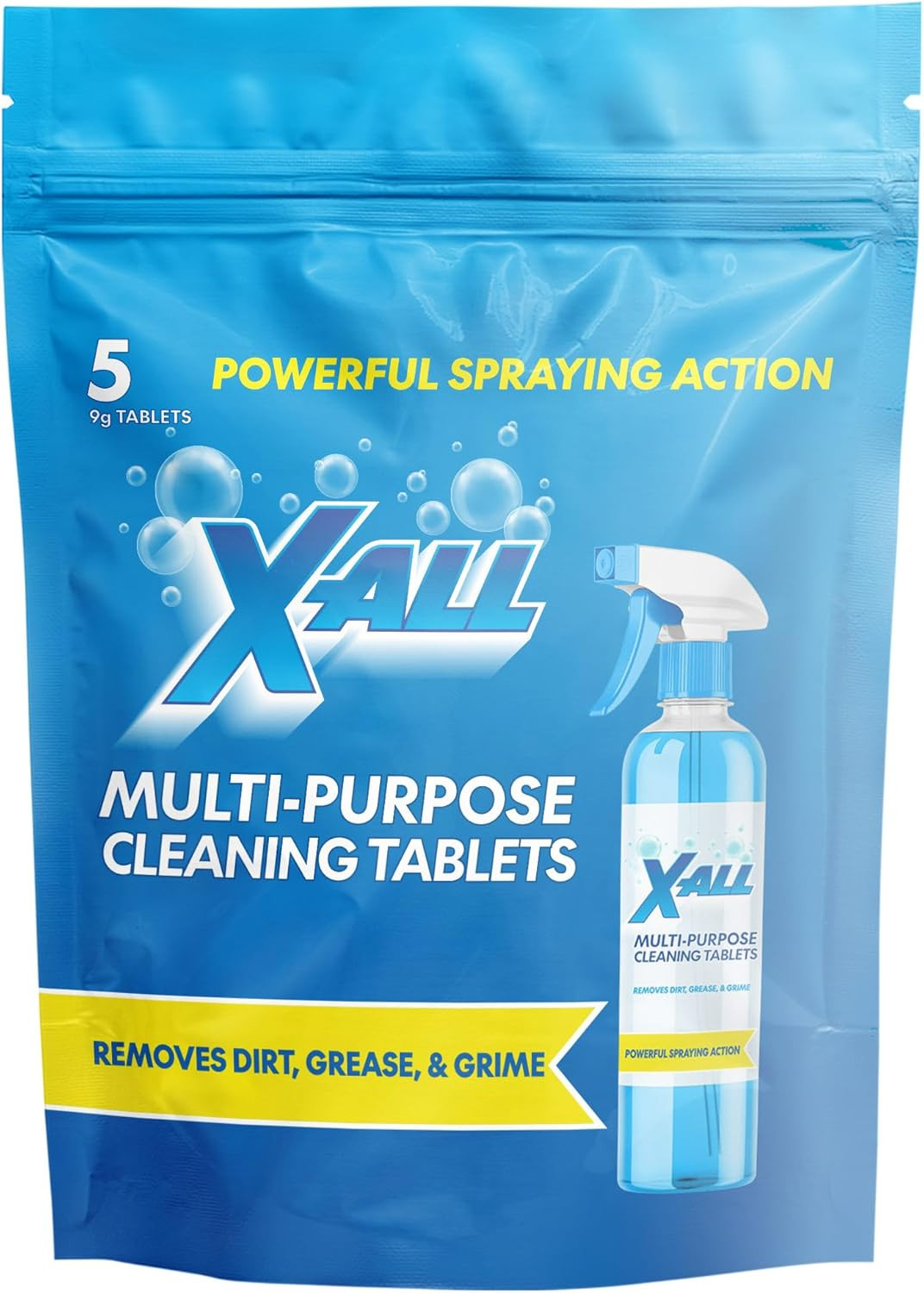 Multi-Purpose Cleaning Tablets – Streak-Free Shine and Deep Cleaning Tablet for