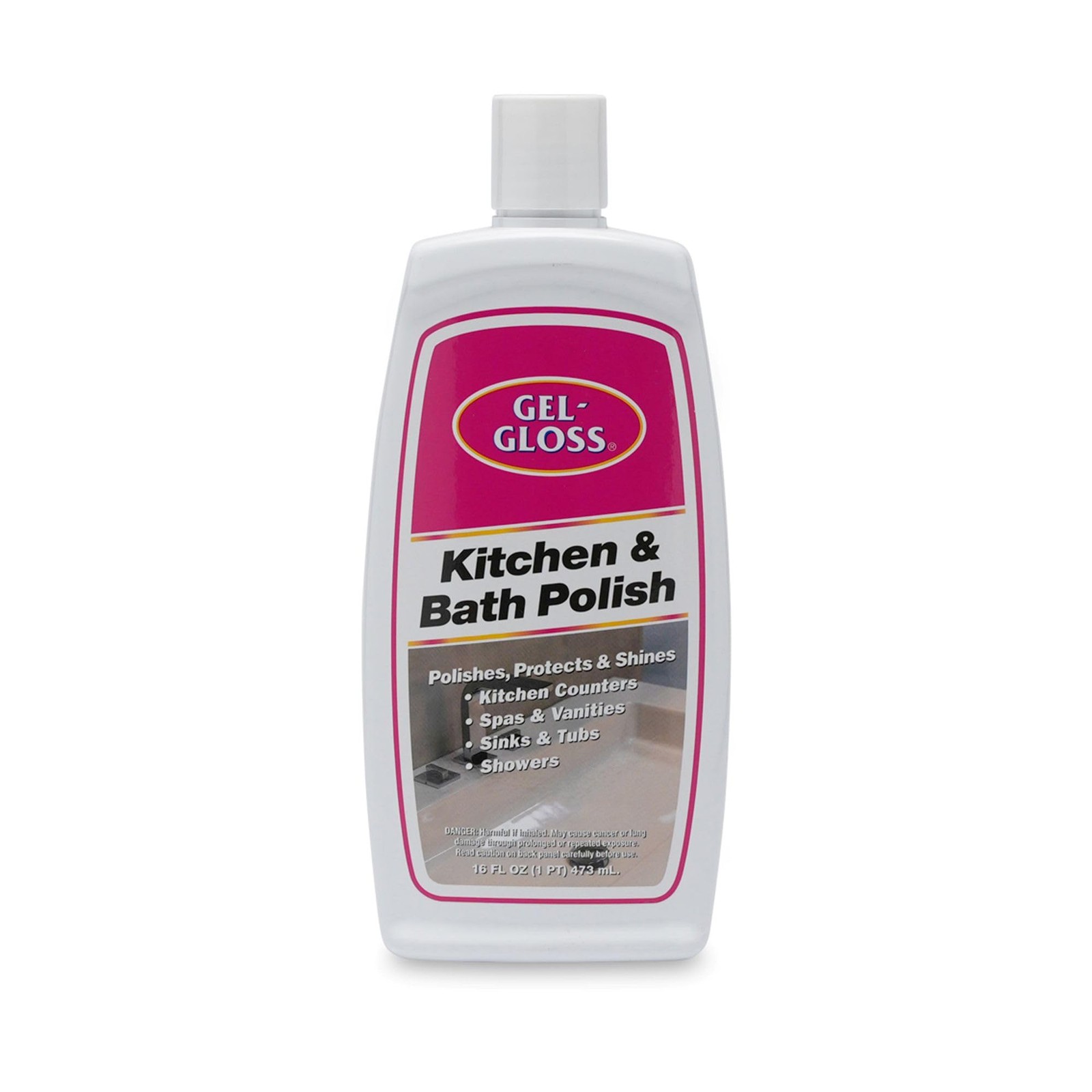 Indusies Gg1 Gelgloss Kitchen And Bath Polish 16 Fl. Oz White