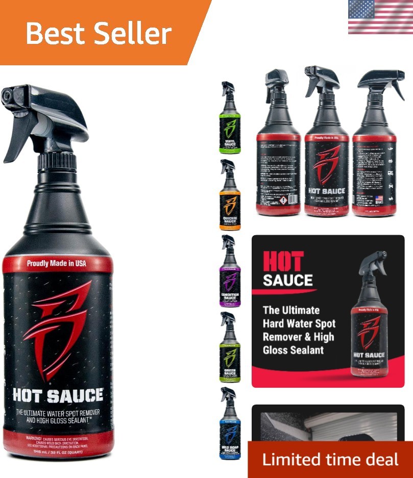 Ultimate 32 oz Hard Surface Cleaner – Ensures High Gloss Finish & Protection