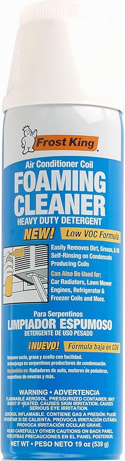 Frost King ACF19 Foam Coil Cleaner, 1.18 Pound (Pack of 1), 19 Ounce
