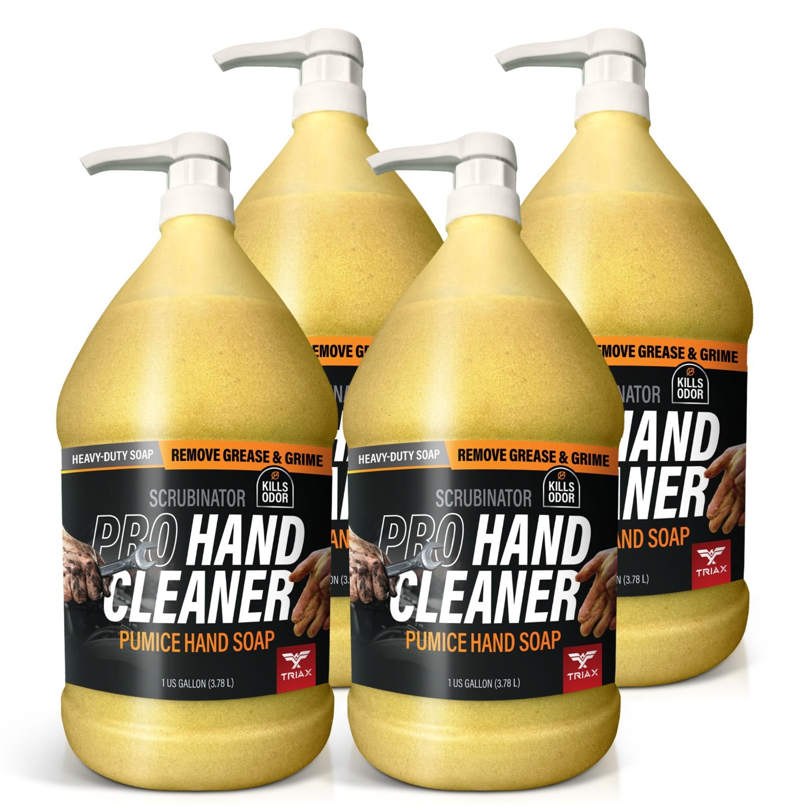 TRIAX Scrubinator – Hand Scrub and Cleaner (4 Gallon Pack)