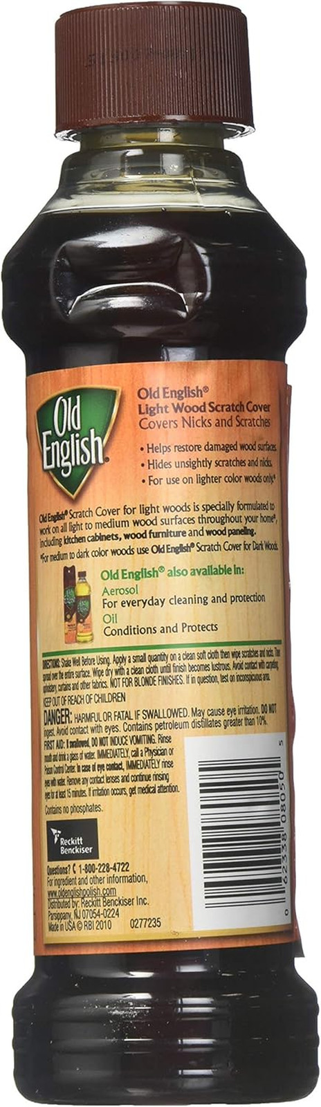 Scratch Cover for Light Woods, 8 Fl Oz Bottle, Wood Polish (Pack of 3)