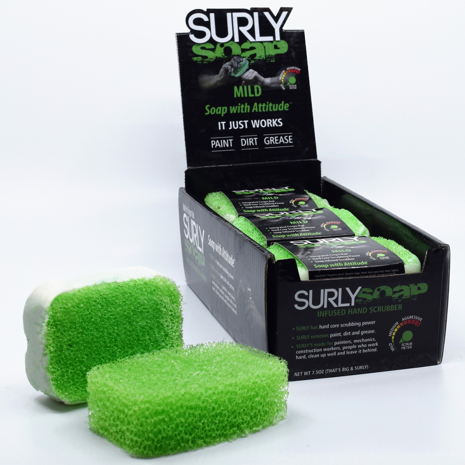Surly SS003 Citrus Scent Moisturizing 7.5 oz. Mild Full Bar Soap 3.62 L in.