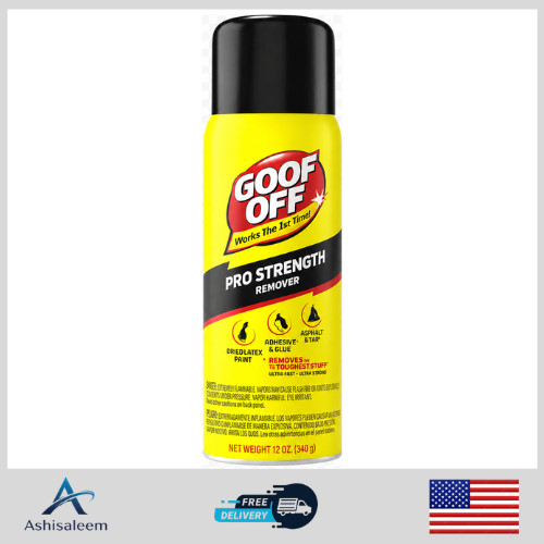 Goof Off 12 fl. oz. Professional Strength Latex Paint and Adhesive Remover FG658
