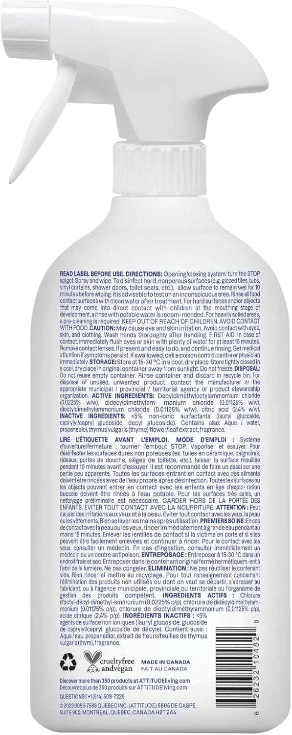Plant-Based Food Wash for Fruits & Veggies – 27.1 Fl Oz, & Cruelty-Free