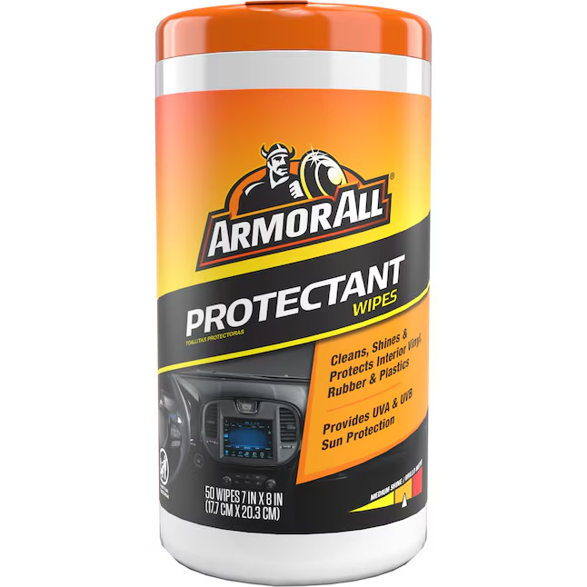Armor All 50 -Count Wipes Car Interior Cleaner
